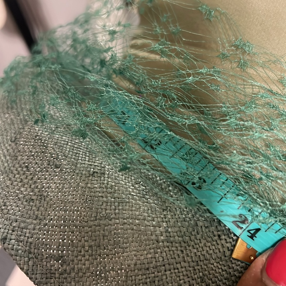 Vintage SAKS 5th AVENUE Light Green Hat NWT - Picture 9 of 9